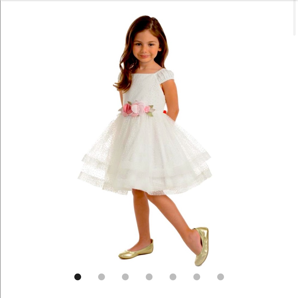 Brand new Pippa and Julie white flowered dress